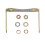 Copper 12V Diesel Engine Water Temperature Gauge 5