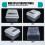 20Pcs Eggs Incubator Set Semi Automatic Household Brooder Farm Chicken  Duck Bird Egg Incubator US Plug 6