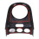 ABS Carbon Fiber Central Control Gear Shift Panel Frame for  350Z 2003-2006 LHD 3