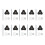 Ergonomic Design T Track Knobs Fixtures Hardware Replacement Knobs Clamping Knobs With Full Thread Outer Bolts Washers Included Universal Use Sturdy 1