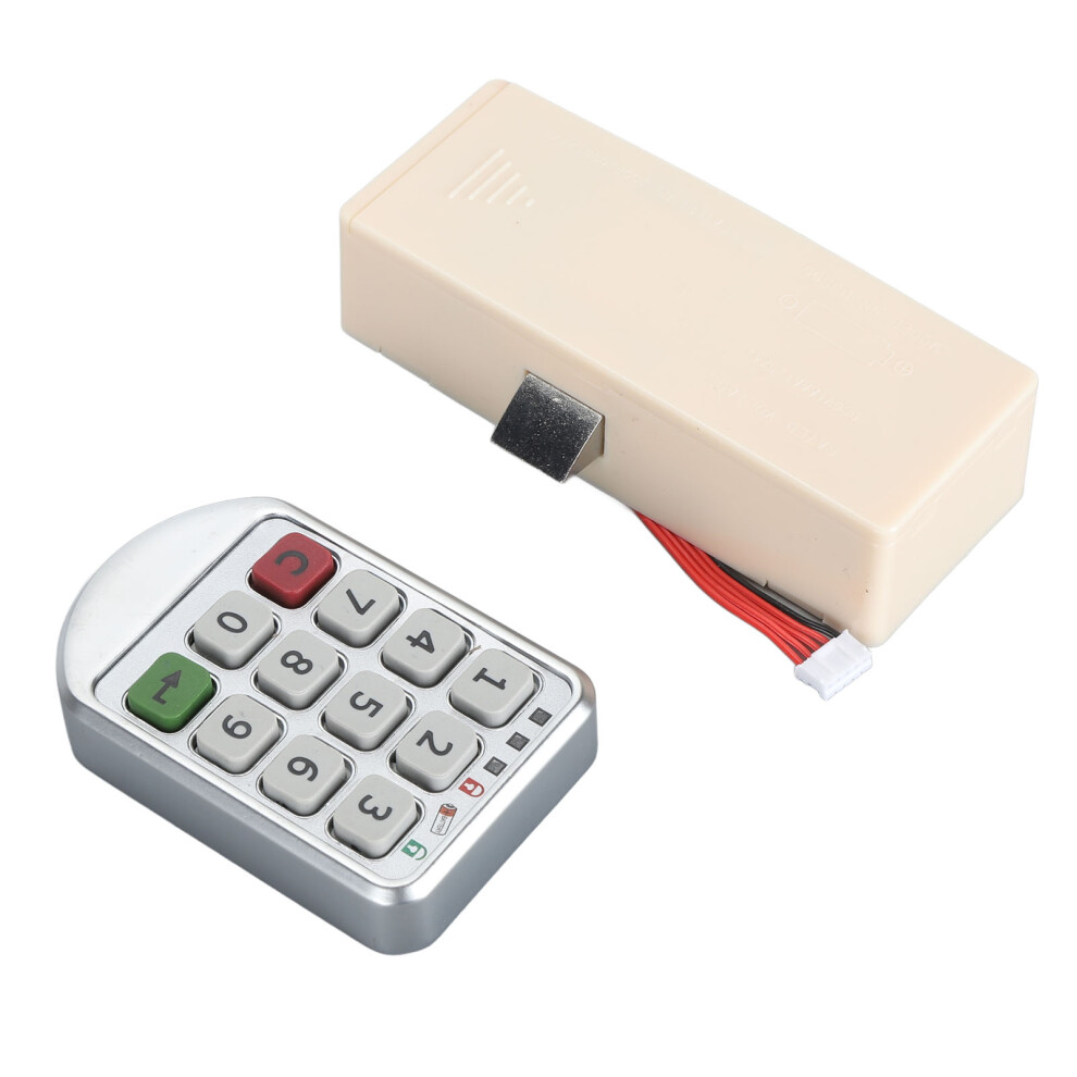 Electronic Zinc Alloy Cabinet Lock With Keypad For Wardrobe & Nightstand 7671391277819