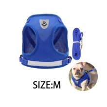 Huisdierharnas - Reflecterend harnas - Ademend vest - Verstelbaar - Polyester - Kleine hond