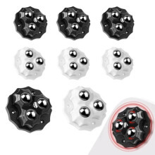 Furniture Casters - - 8PCS - Swivel - Plastic - Maximum load 150 kg