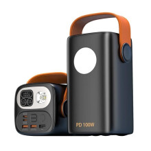 Tragbare Powerbank mit 60.000 mAh, geeignet für Mobiltelefone, Laptops und Outdoor-Sportarten.