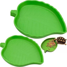 Wassernapf für Reptilien – ohne Angabe – 2 Stück – robuster Kunststoff – rund – ideal für kleine Tiere