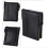 Faltbare Herren-Lederbrieftasche mit Doppelreißverschluss (Schwarz) 1
