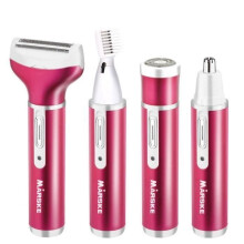 Bikinitrimmer, 4-in-1 elektrische haarverwijderaar en scheerapparaat voor dames - Lady Shaver - Neustrimmer - Wenkbrauwtrimmer L674 @R7