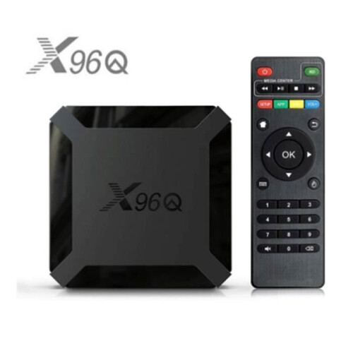 X96 Smart-TV-Box 2GO + 16GO IPTV Android 10.0 Multi-Core 64bit Cortex-A53, GPU Mali-450,4KHD, 2,4GWIFI