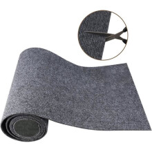 Kratzmatte für Katzen, 200 x 40 cm, zuschneidbarer, selbstklebender Sofaschutz, für Möbel, Wände, Kratzbäume, grau