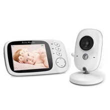 MoonMini Babyphone 120 – 32-Zoll-LCD-Monitor – Temperaturkontrolle – Nachtsicht – Verbindungsreichweite bis zu 260 Meter – 120-Winkel