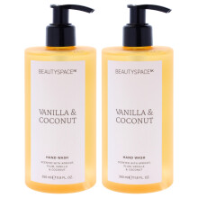 Beauty Space Håndsæbe - Vanilje og Kokosnød - 11.8 oz - Pack af 2