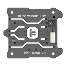 IFlight 5.8G 1.6W VTX Video Transmitter 25.5 X 25.5mm Mounting, for Enhanced FPV Performance