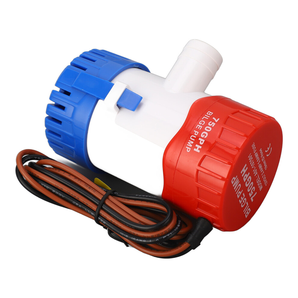 Bilge Pump 750GPH 12V Silent Type