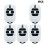 5 Pcs Garage Door Remote Control Transmitter Replacement for 433.92MHz DEA GTI4 Handheld Transmitter 2