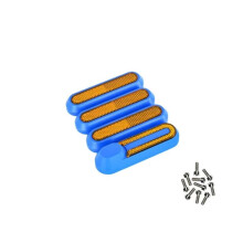 Coloured Mudguard Kit Tube Anti-Collision Strip Handlebars Grip for M365 1S Pro 2 Scooter Parts