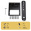 TL Electric Guitar Bridge with Printed String Plate, Enhanced Guitar Performance for TL Guitar with Streamlined Design 1