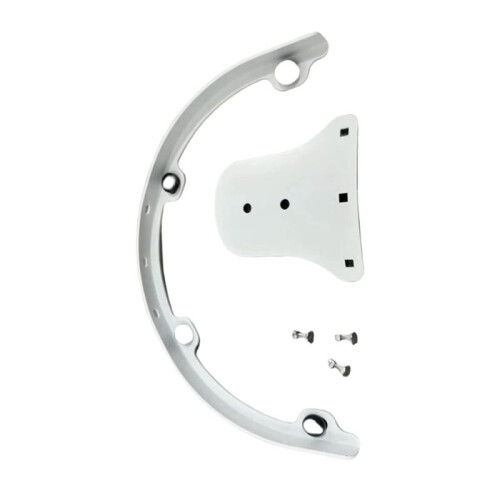 Supporto per Tom Supporto per Tom Hoop Supporto per Sospensione per Batteria Accessorio Hardware 10 Pollici Argento 2