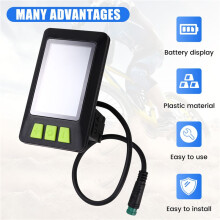 5Pin LCD-Scherm Dashboard LCD-Paneelscherm 24V/36V/48V/60V Elektrische Fietsmeter voor Mountainbike-Elektrische Fietsonderdelen
