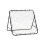 Rebounder Net, Practice Kickback Goal, for Teens, Adults Training - Black 1