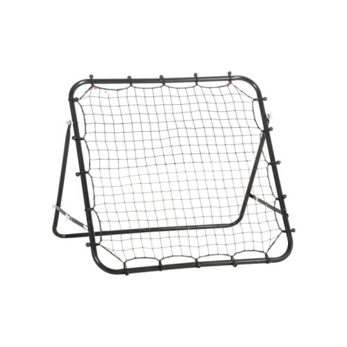 Rebounder Net, Practice Kickback Goal, for Teens, Adults Training - Black