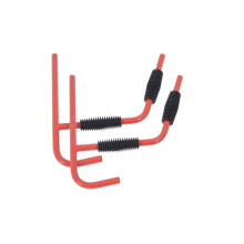 Kayak Canoe Heavy Duty Wall Mounted Storage Holder Rack Heavy Duty Storing Hangers Red