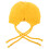 Small Dog Knitted Hat Yellow Polyester Winter Warm 8