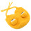 Small Dog Knitted Hat Yellow Polyester Winter Warm 11