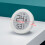 Smart Home Temperature & Humidity Sensor, 55x55mm, White, Bluetooth and APP 5