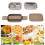 Double Layer 1400ml Cream Apricot 21.511.710.5cm 1