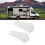 2x Caravan Auszug Ecken Weiß RV Zubehör 2