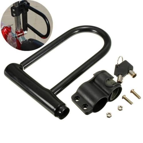 U-Shaped Anti-Theft Lock Padlock Security Bicycle Motorcycle Scooter Ma09111