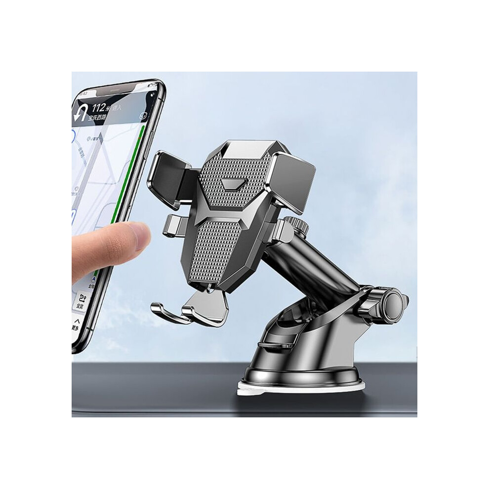 Aihontai Universeller 360-Saugnapf-Autotelefonhalter Für Die Windschutzscheibe Und Das Armaturenbrett Des Autos, Kompatibel Mit Smartphones Von 4,0 Bis 7 Zoll