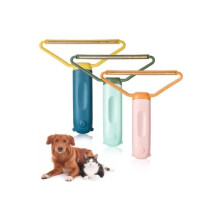 Pet Hair Remover Brush for Cats and Dogs, Portable Reusable Self-Cleaning Pet Hair Picker Brush for Carpets