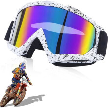 Motocross Goggles, Ski Masks and Glasses, Motocross Mask, Adjustable Safety Ski Goggles, Outdoor Goggles