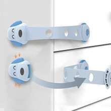 Baby Safety Locks, Child Safety Latches, 4-Piece Baby Safety Cabinet Locks, Adjustable Safety Locks