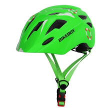 Kinderschutzhelm - BIKEBOY - 1 grün - Grün, Weiß - Freizeitradfahren