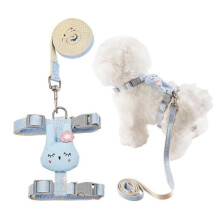Pet Harness, Cat Harness Leash, Adjustable Harness, Essential Cat Accessory, Breathable Vest Harness, for Rabbits and Cats