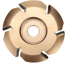 6-tooth wood carving disc for angle grinder with a 16 mm opening (90 mm diameter)