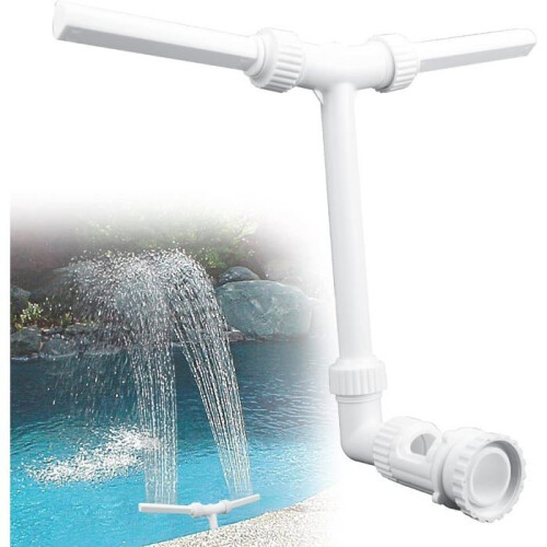 Waterfall Pool Spray Pool Fountain Pool Sprayer Adjustable Aerator Hydrodynamic Pool Waterfall