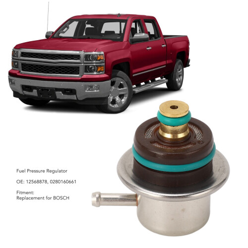 Bosch  Fuel Pressure Regulator Durable Metal Valve Precise Control 2