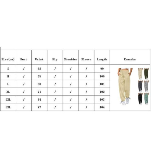 Jogginghose - MARKE - Lockere Passform - Hohe Taille - Elastisch - Schwarz 1