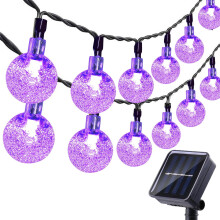 36ft Solar String Lights Waterproof