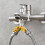 Replacement G 1/2 brass Y-connection 3-way valve in hand shower adapter, kitchen shut-off valve 5