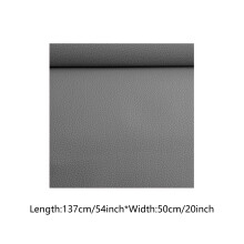 (Dark Grey, 50CM*137CM) Leather Repair Patch for Furniture & Car Seat