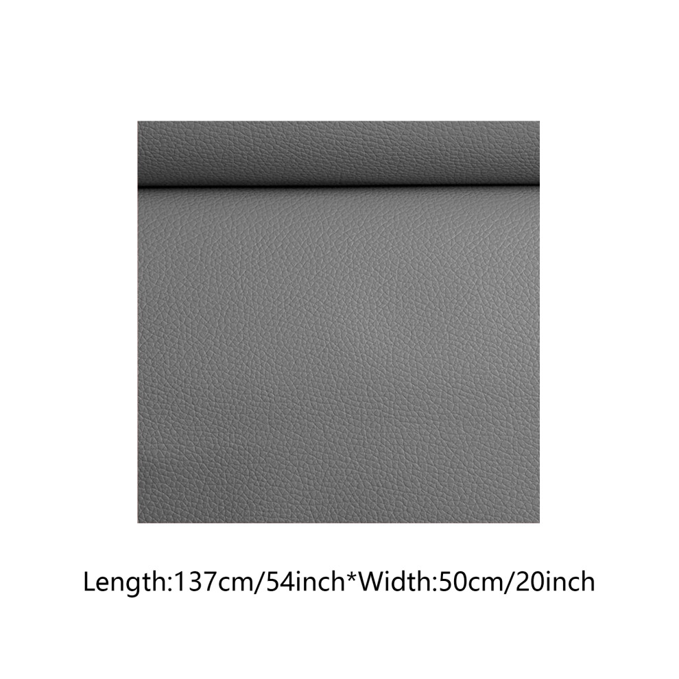 ( 50Cm*137Cm) Leather Repair Patch For Furniture & Car Seat Dark/Grey 6431700957990