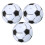 15Pcs Lightweight PVC Inflatable Soccer Balls for 2