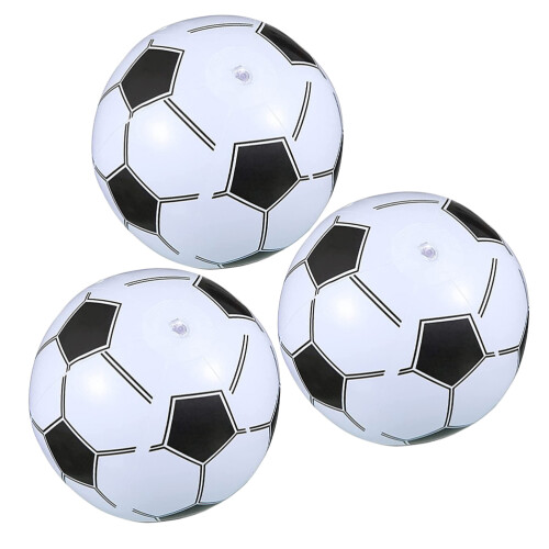 15Pcs Lightweight PVC Inflatable Soccer Balls for 2