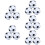 15Pcs Lightweight PVC Inflatable Soccer Balls for 11