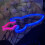 Neon Sign - Rocket - LED - Blue and Pink - USB or Battery Powered - Indoor Decoration 3