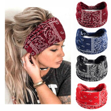 STGDAK Boho Haarbänder für Frauen, modische elastische Turban-Stirnbänder